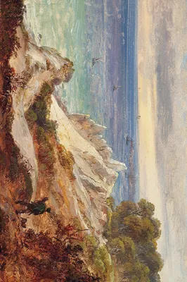 Produktbild von Johan Christian Dahl Kunstdruck Bild - Møns Klint, 1828 (120 x 180 cm)
