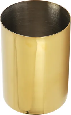 Image de Tasse de dosage en acier inoxydable lavable au lave-vaisselle Tasse d'alimentation universelle en poudre de café pour moulin à café Gold