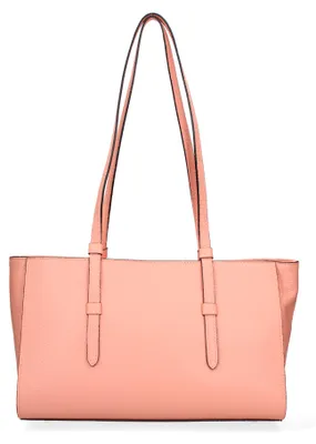 Zdjęcie produktu dla Torebka damska na ramię, wykonana z naturalnej skóry, model "Dollaro Vera Pelle", wyprodukowana we Włoszech. Zamykana na zamek