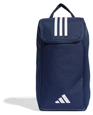 Image de Sac de sport pour chaussures de football Adidas Tiro L, couleur bleu/blanc/blanc, 100% polyester, bleu, blanc, blanc, taille NS
