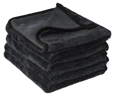 Produktbild von Shiny Bath XXL Trockentuch 40x60cm, Fast Dry Mikrofasertuch Mit Gedrehtem Flor, Duschkabinen Tuch Zum Wasser Abziehen in Dusche 4 Stück