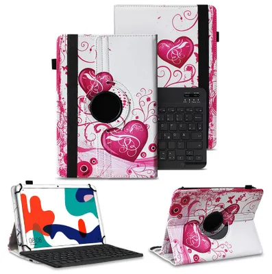 Produktbild von Schutzhülle für Lenovo Tab M10a Bluetooth Hülle Tablet Tasche QWERTZ Tastatur