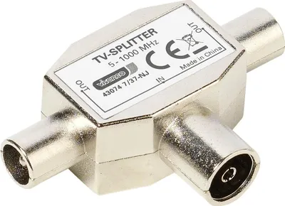 Produktbild von VIVanco™TV Zweifachverteiler (48074)