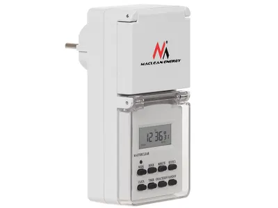 Obrázek produktu pro Maclean energy - Maclean mce08 Externí digitální časovač 10 programů