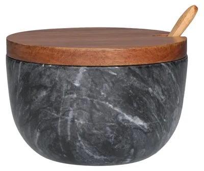 Obrázek produktu pro Mramorová miska na koření, Ø 10 cm