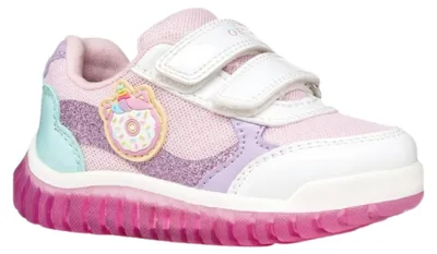 Immagine prodotto di Scarpe da ginnastica Geox per bambine, modello B6561A002ASC0406, colore: bianco, taglia: 22