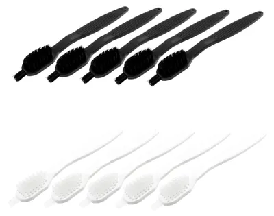 Produktbild von 10 Stück Nylon Reinigungsbürsten Kunststoffgriff Reinigungswerkzeug Für Küche Und Entsafter Kompakt Langlebig