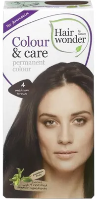 Image de Hairwonder Long Lasting Color Medium Brown 4 100 ml