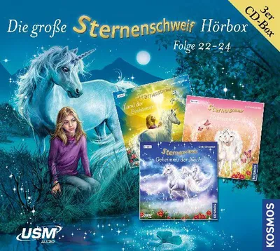 Produktbild von Die große Sternenschweif Hörbox Folge 22-24 (3 Audio-CDs)