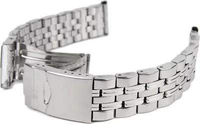 Produktbild von Stalux Ersatzband Uhrenarmband Edelstahl Band 20mm 23660S