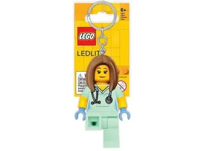 Produktbild von LEGO Classic - Krankenschwester Schlüsselanhänger mit Taschenlampe