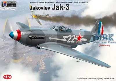 Immagine prodotto di Kovozavody Prostejov KPM-CL7214 Jakolev Jak-3