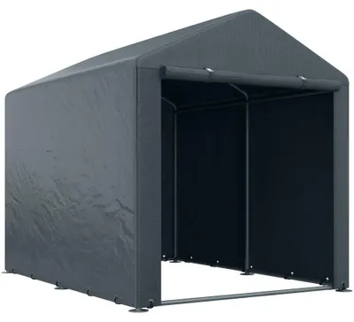 Immagine prodotto di Tenda da garage per esterni - Unità di stoccaggio esterna - Ripostiglio per biciclette - Deposito per il giardino - Ripostiglio per motociclette