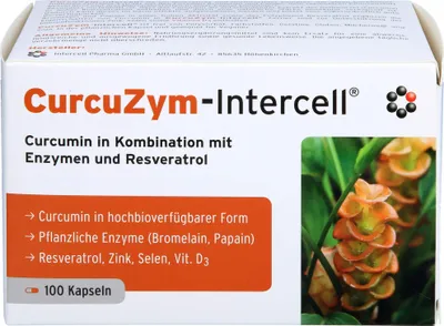 Image de Gélules CurcuZym-Intercell, 100 gélules