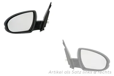 Produktbild von Außenspiegel passend für Hyundai Tucson (TL) 05/15- Set links & rechts grundiert 87610D7030 87620D7030 Johns