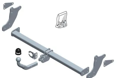 Immagine prodotto di Gancio di traino con testa sferica rigida 2.500 kg BRINK per MB VITO e altri modelli
