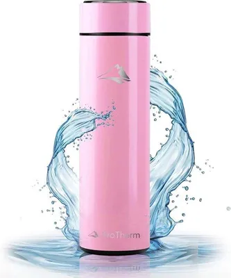 Produktbild von Isolierende Wasserflasche 500ml Edelstahl