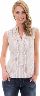 Produktbild von Trachtenbluse Rüscherl Beige 36