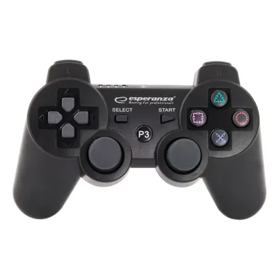 Image de Esperanza Marine Wireless Gamepad - noir (PC/PS3)