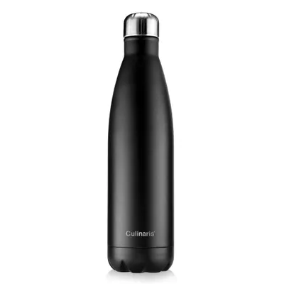 Produktbild von Isolierflasche - 750 ml - schwarz | Culinaris