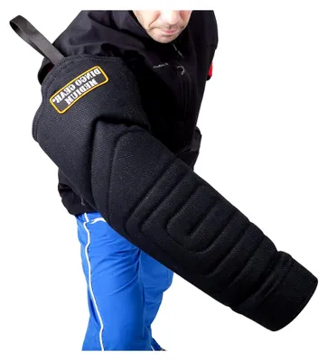 Produktbild von Dingo Gear Schutzarm Extern MEDIUM aus Nylcot Schwarz für das Beißtraining
