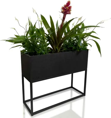 Obrázok produktu pre Záhon štvorcový LOFT FIORINO z kovu 62x22x50 cm