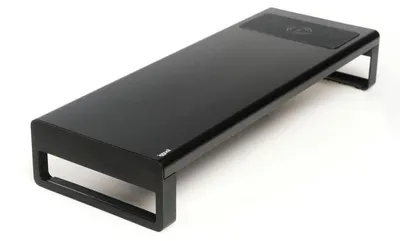 Imagen del producto de iggual Soporte elevador monitor + HUBx4p +carga Qi