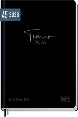 Produktbild von Häfft-Timer 2026 / Jugendkalender / A5 / Black Edition