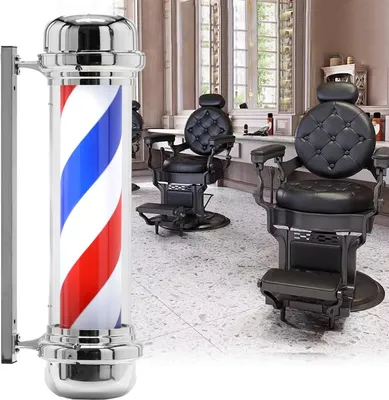 Obrázok produktu pre Poutač pro holičství Barber s lampou 100 CM