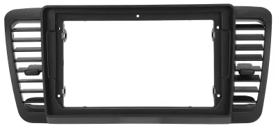 Immagine prodotto di Pannello di controllo da 9 pollici - Cornice di sostituzione - Compatibile con Subaru Outback/Legacy dal 2004 al 2009 - Realizzato in ABS di alta qualità - Montaggio perfetto - Resistente e resistente allo sbiadimento - Cornice per auto