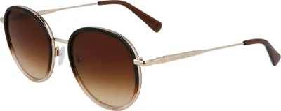 Produktbild von Longchamp LO176S N Gold/gradient brown 52/19/140 Damen Sonnenbrillen
