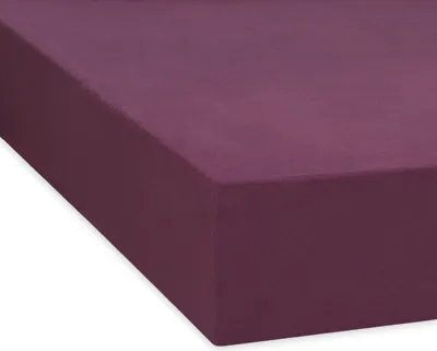 Produktbild von Traumschlaf Feinbiber Spannbettlaken 90x190 - 100x200 cm beere
