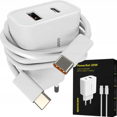 Produktbild von Spacecase 20W USB-C Ladestation & 1m Kabel