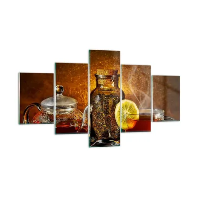 Produktbild von Bilder auf glas - Asien tee geschmack gesundheit - 125x70cm - Glasbilder - Wandbilder - Kunstdruck - zum Aufhängen bereit - Wanddekoration aus Glas - Glas Bilder - Wandbild auf Glas - GEA125x70-2434