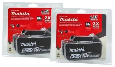 Obrázok produktu pre Nabíjateľná batéria, 6000 mAh, kompatibilná s 18V elektrickými nástrojmi, maximálna kapacita 6 Ah x 2