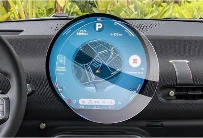Productafbeelding van Glas navigatie beschermfolie 9,4 inch - 9H krasbestendig - geschikt voor Mini Cooper F65 F66 - optimale bescherming