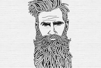 Produktbild von Tadessi Fototapete | Abstrakt | 4.00 m x 2.70 m | Schwarz | Weiß | Wandbild | Digitaldruck