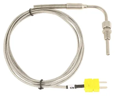 K-Type Thermoelement EGT, freiliegende Spitze, 0-1250 °C, 2m Kabel
