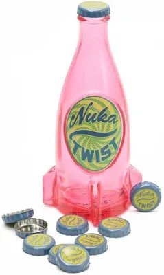 Produktbild von Fallout Nuka Twist Flasche und Deckel | Inspiriert von der Fallout-Spielreihe