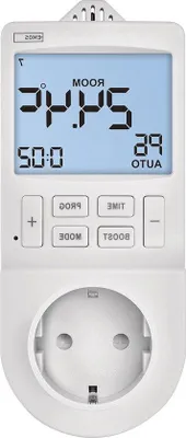 Zdjęcie produktu dla Cyfrowy termostat i timer do ogrzewania i chłodzenia, regulacja temperatury w pomieszczeniu