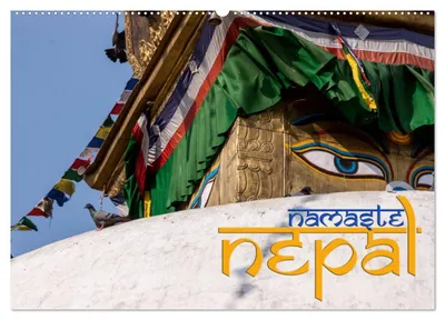 Produktbild von Namaste Nepal (Wandkalender 2027 DIN A2 quer), CALVENDO Monatskalender