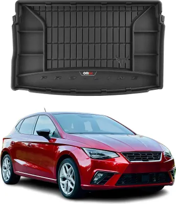 Produktbild von OMAC Gummi Kofferraumwanne für Seat Ibiza 2017-2025 TPE Laderaumwanne Schwarz