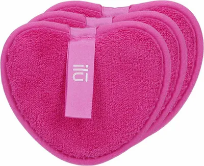 Produktbild von Ilu Discos Desmaquillantes Corazón Rosa 3 U