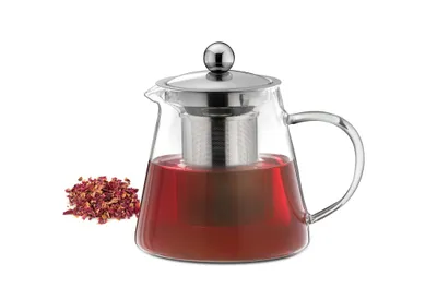 Produktbild von Weis Teekanne aus Borosilikatglas mit Teefilter 800 ml