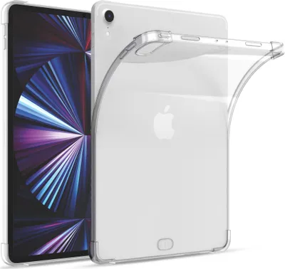 Produktbild von Hülle Kompatibel mit Apple iPad Pro (11.0) (2018) - Transparent Silikon Cover Case Schutzhülle