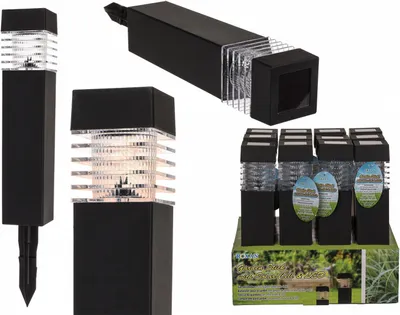 Produktbild von Gartenstecker mit Erdspieß, Solarzelle & LED