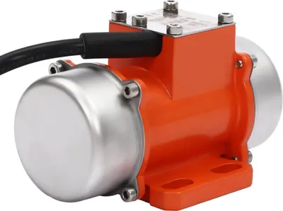Immagine prodotto di Motore a vibrazione - HY-M0.4 - 24V DC - Con regolatore di velocità - Motore a vibrazione elettrico - Arancione