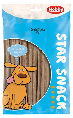 Obrázok produktu pre Nobby STARSNACK "Dentálne tyčinky" vrecko, 180 g