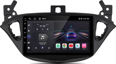 Immagine prodotto di 1+32G 9 pollici Android12 Autoradio Pro Opel Adam 2013-2016 Opel Corsa E 2015-2019 Navigazione GPS SWC WIFI BT DSP RDS DAB+
