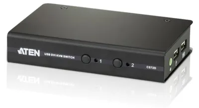 Produktbild von ATEN CS72D KVM Switch DVI, USB, Audio, 2 Ports